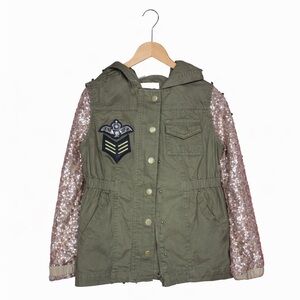 Annie For Target Jacket with Sequin sleeves. Excellent Condition. Size XS